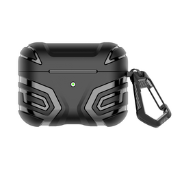 Coverzs AirPods 3 TPU anti-slip bumper case (zwart)