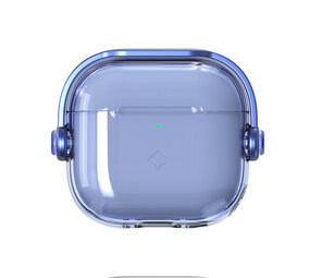 Coverzs Airpods 3 TPU & PC clear case (transparant / blauw) Coverzs Airpods 3 TPU & PC clear case (transparant / blauw)