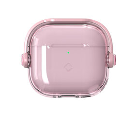 Coverzs Airpods 3 TPU & PC clear case (transparant / roze) Coverzs Airpods 3 TPU & PC clear case (transparant / roze)