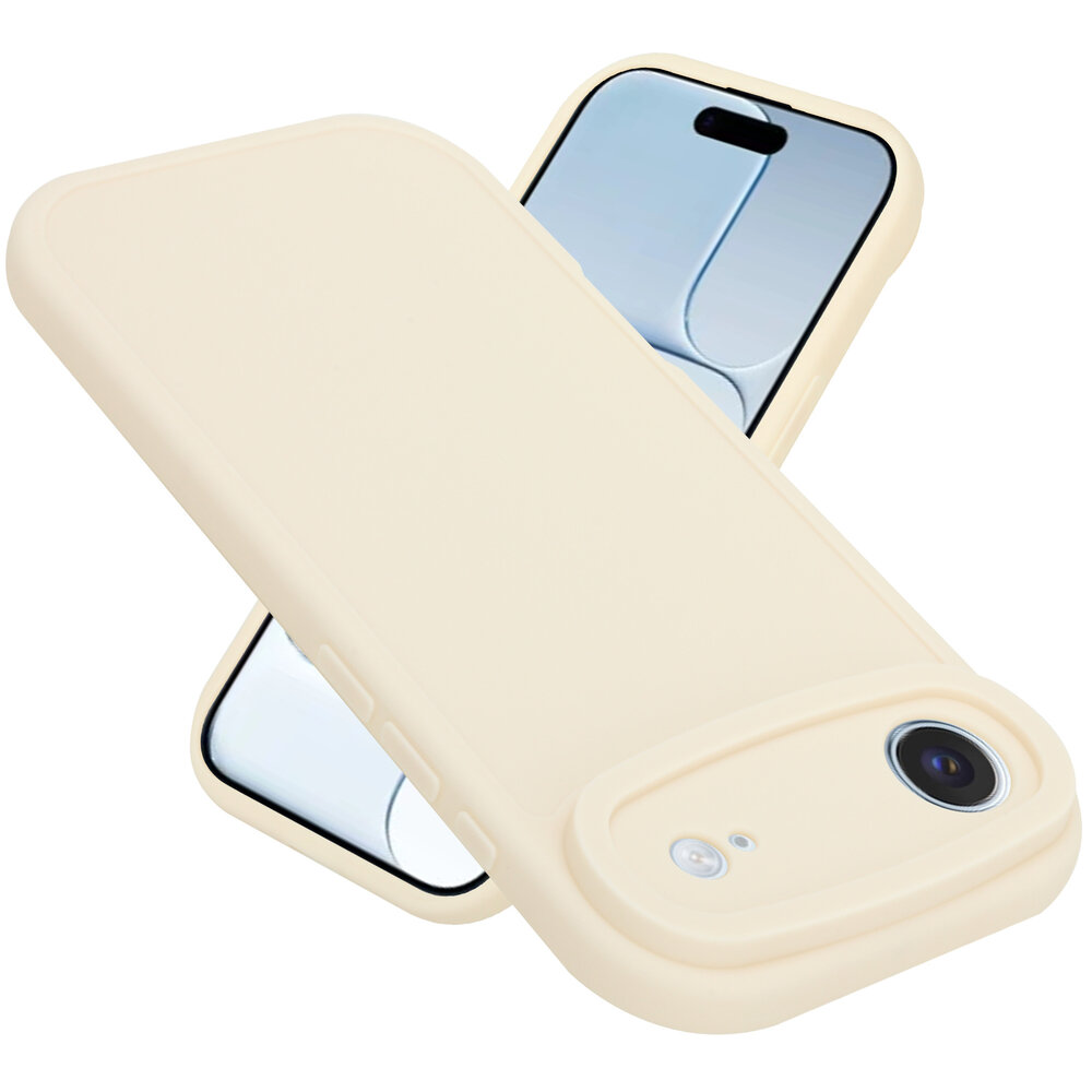 Ceezs CeezsiPhone Air siliconen TPU hoesje (antiek wit)