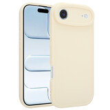 Ceezs iPhone Air siliconen TPU hoesje (antiek wit)
