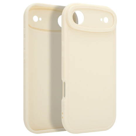 Ceezs CeezsiPhone Air siliconen TPU hoesje (antiek wit)