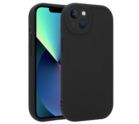 Ceezs iPhone 13 siliconen TPU hoesje (zwart)