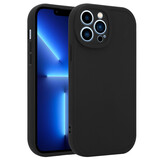 Ceezs iPhone 13 Pro Max siliconen TPU hoesje (zwart)