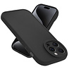 Ceezs Ceezs iPhone 15 Pro Max siliconen TPU hoesje (zwart)