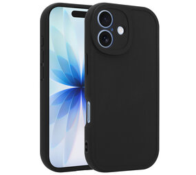 Ceezs iPhone 17 siliconen TPU hoesje (zwart)