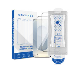 Coverzs Samsung Galaxy S24 Plus tempered Glass Privacy screenprotector met frame (2-Pack) Coverzs Samsung Galaxy S24 Plus tempered Glass Privacy screenprotector met frame (2-Pack)