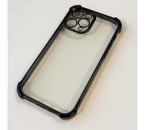 Ceezs iPhone 14 Pro Max TPU Shock case met camerabescherming (zwart) Ceezs iPhone 14 Pro Max TPU Shock case met camerabescherming (zwart)