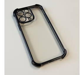 Ceezs iPhone 13 Pro TPU Shock case met camerabescherming (zwart) Ceezs iPhone 13 Pro TPU Shock case met camerabescherming (zwart)