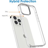 Coverzs iPhone 13 Pro clear hard case (transparant) Coverzs iPhone 13 Pro clear hard case (transparant)