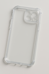 Ceezs Ceezs iPhone 13 TPU Shock case met camerabescherming (transparant)