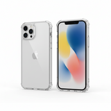 Ceezs iPhone 15 Pro Max TPU Hybrid siliconen hoesje (transparant)