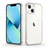 Coverzs iPhone 13 Mini TPU silicone hoesje (transparant)