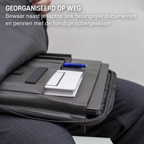 Coverzs Coverzs PU leren laptoptas - 13 inch (zwart) Coverzs Coverzs PU leren laptoptas - 13 inch (zwart)