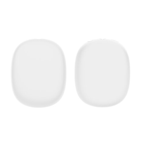 ShieldCase® ShieldCase Airpods Max siliconen oorkussens & cover bundel (wit)