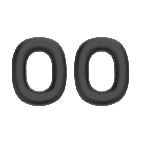 ShieldCase® ShieldCase Airpods Max siliconen oorkussens & cover bundel (zwart)