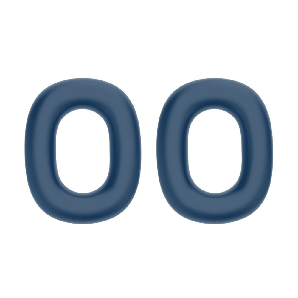 ShieldCase® ShieldCase Airpods Max siliconen oorkussens & cover bundel (donkerblauw)