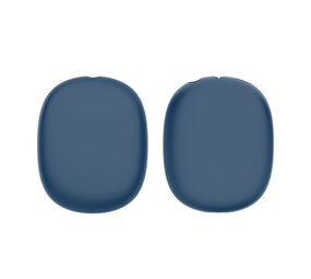 ShieldCase® Airpods Max 2 siliconen oorkussens & cover bundel (donkerblauw)