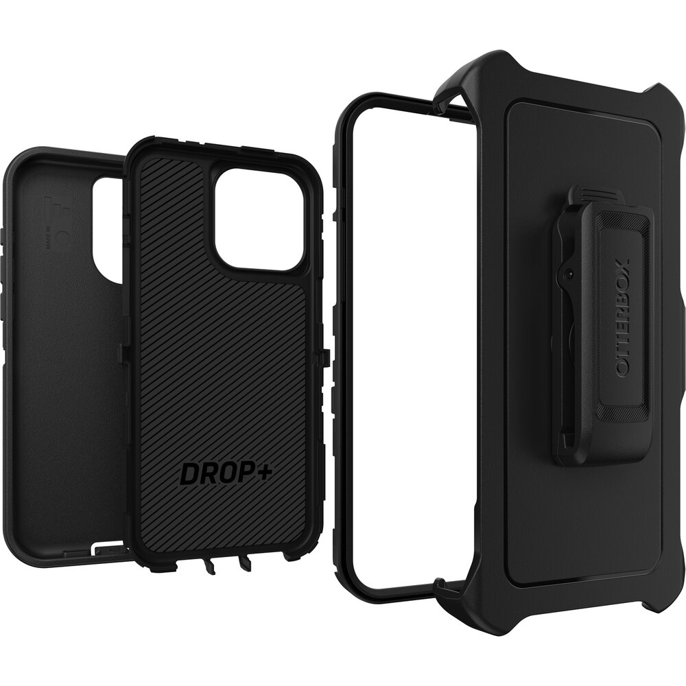 Otterbox OtterBox iPhone 15 Pro Max Defender hoesje (zwart) Otterbox OtterBox iPhone 15 Pro Max Defender hoesje (zwart)