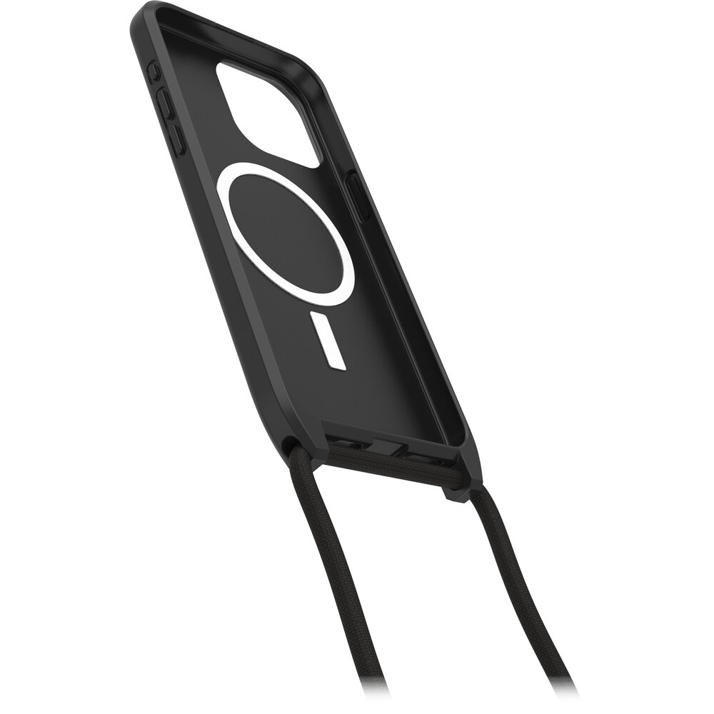 Otterbox OtterBox iPhone 15 Pro Max React MagSafe hoesje met koord (zwart)