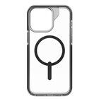 ZAGG Gear4 iPhone 15 Pro Max Santa Cruz MagSafe hoesje (transparant, zwart)