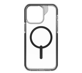 ZAGG Gear4 iPhone 15 Pro Max Santa Cruz MagSafe hoesje (transparant, zwart) ZAGG Gear4 iPhone 15 Pro Max Santa Cruz MagSafe hoesje (transparant, zwart)