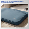 Coverzs Coverzs Luxe laptop sleeve met extra vak - 13 Inch (blauw)
