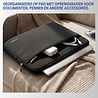 Coverzs Coverzs Luxe laptop sleeve met extra vak - 13 Inch (zwart)