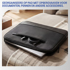 Coverzs Coverzs PU leren laptoptas - 15,6 inch (zwart)