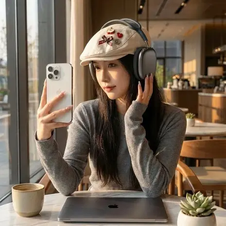 ShieldCase® ShieldCase Airpods Max 2 siliconen oorkussens & cover bundel (zwart)