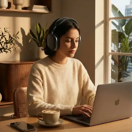 ShieldCase® ShieldCase Airpods Max 2 siliconen covers (zwart)