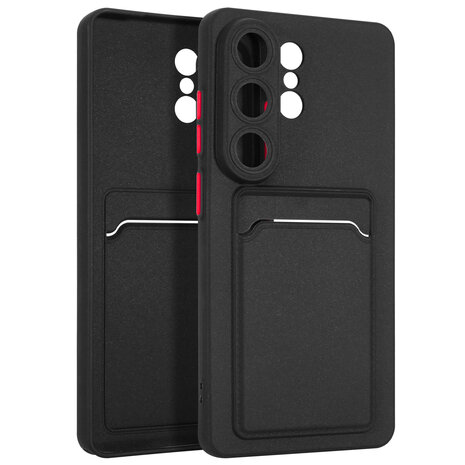 ShieldCase® ShieldCase Samsung Galaxy S26 Ultra siliconen hoesje met pasjeshouder (zwart) ShieldCase® ShieldCase Samsung Galaxy S26 Ultra siliconen hoesje met pasjeshouder (zwart)