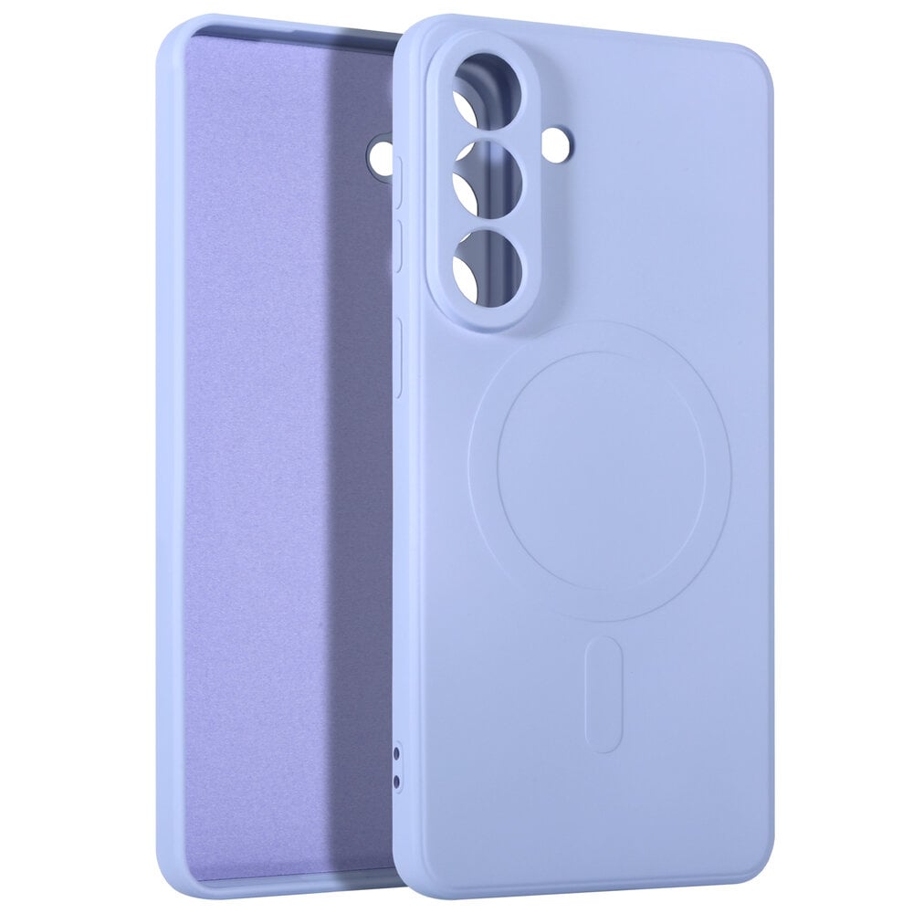 ShieldCase® ShieldCase Samsung Galaxy S26 Plus siliconen MagSafe back cover (paars)