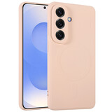 ShieldCase® Samsung Galaxy S26 siliconen MagSafe back cover (roze)