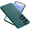 ShieldCase® ShieldCase Samsung Galaxy S26 siliconen MagSafe back cover (donkergroen)