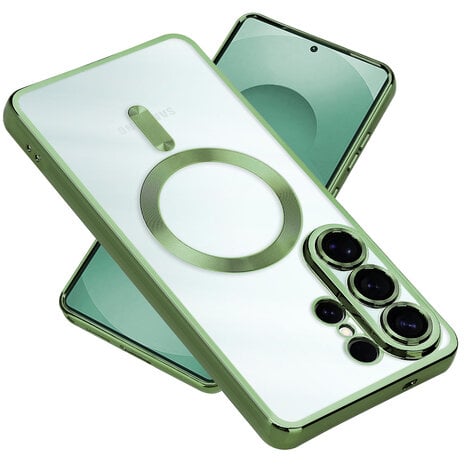 ShieldCase® ShieldCase Samsung Galaxy S26 Ultra hoesje met camera cover (donkergroen)