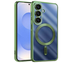 ShieldCase® Samsung Galaxy S26 Plus  hoesje met camera cover (donkergroen)