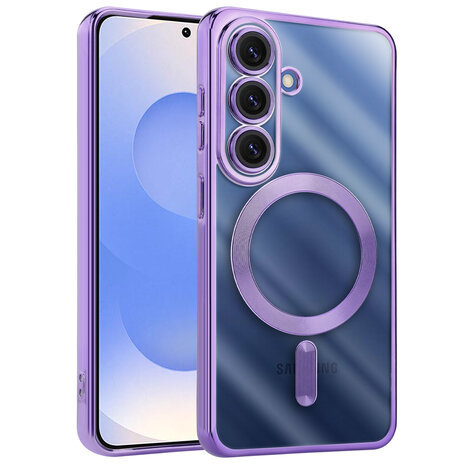 ShieldCase® ShieldCase Samsung Galaxy S26 hoesje met camera cover (paars)