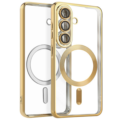 ShieldCase® ShieldCase Samsung Galaxy S26 hoesje met camera cover (goud)