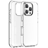 Coverzs Coverzs iPhone 16 Pro transparant shockproof hoesje (wit)
