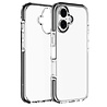 Coverzs Coverzs iPhone 17 transparant shockproof hoesje (zwart)