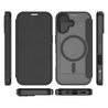 Coverzs Coverzs iPhone 17 MagSafe bookcase (transparant / zwart)