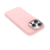 Coverzs Coverzs iPhone 15 Pro liquid siliconen MagSafe hoesje (roze)