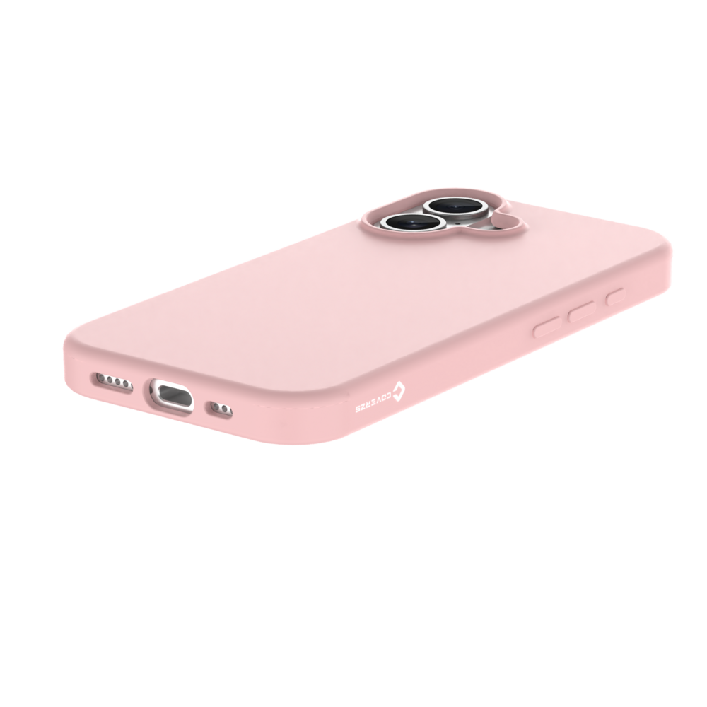 Coverzs Coverzs iPhone 17 liquid siliconen MagSafe hoesje (roze)