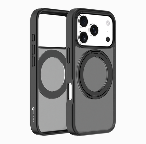 Coverzs Coverzs iPhone 17 Pro Max Standing MagSafe case (zwart)