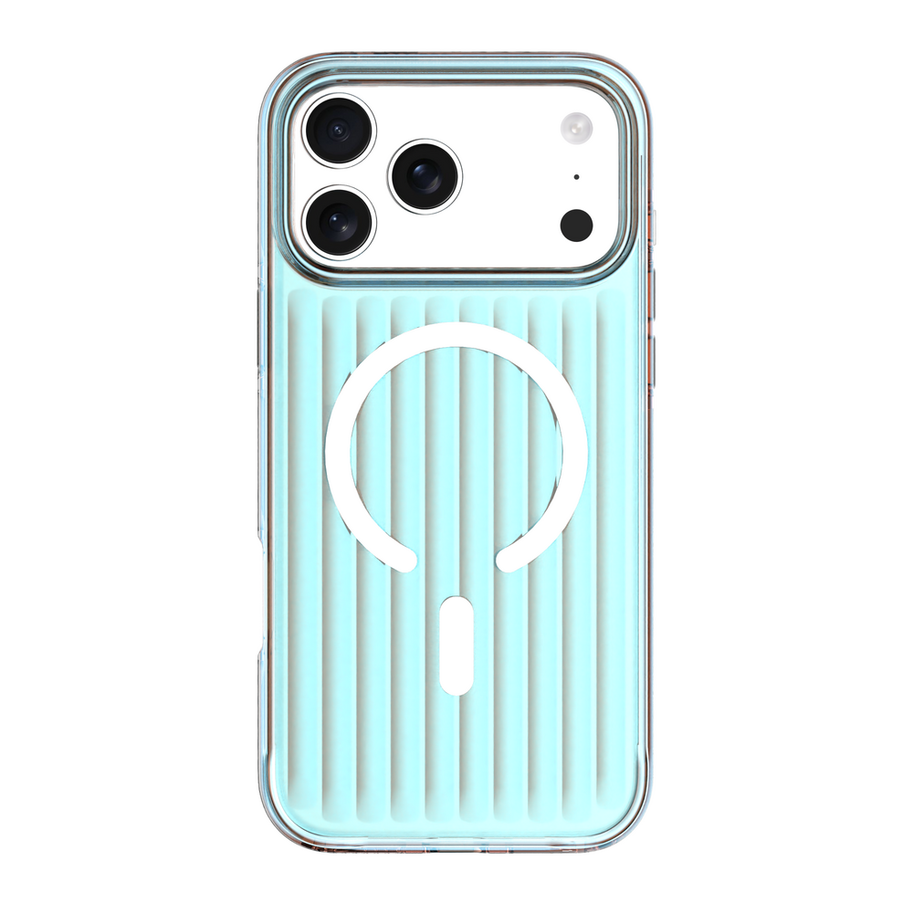 Coverzs Coverzs iPhone 17 Pro Gradient MagSafe hoesje (blauw)