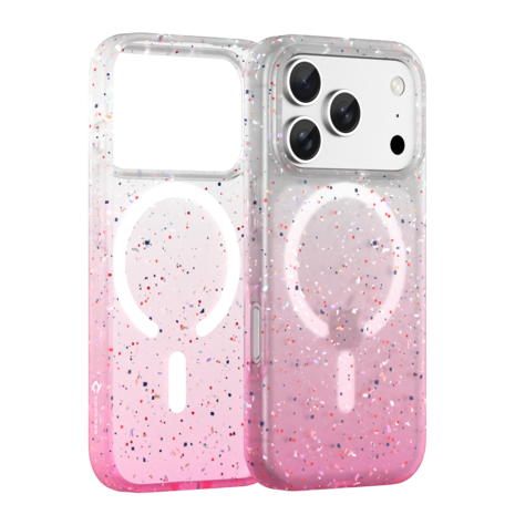 Coverzs Coverzs iPhone 17 Pro gerecycled MagSafe hoesje (roze)