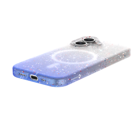 Coverzs Coverzs iPhone 17 gerecycled MagSafe hoesje (blauw)