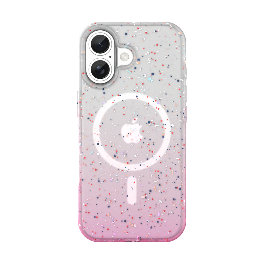 Coverzs Coverzs iPhone 17 gerecycled MagSafe hoesje (roze)