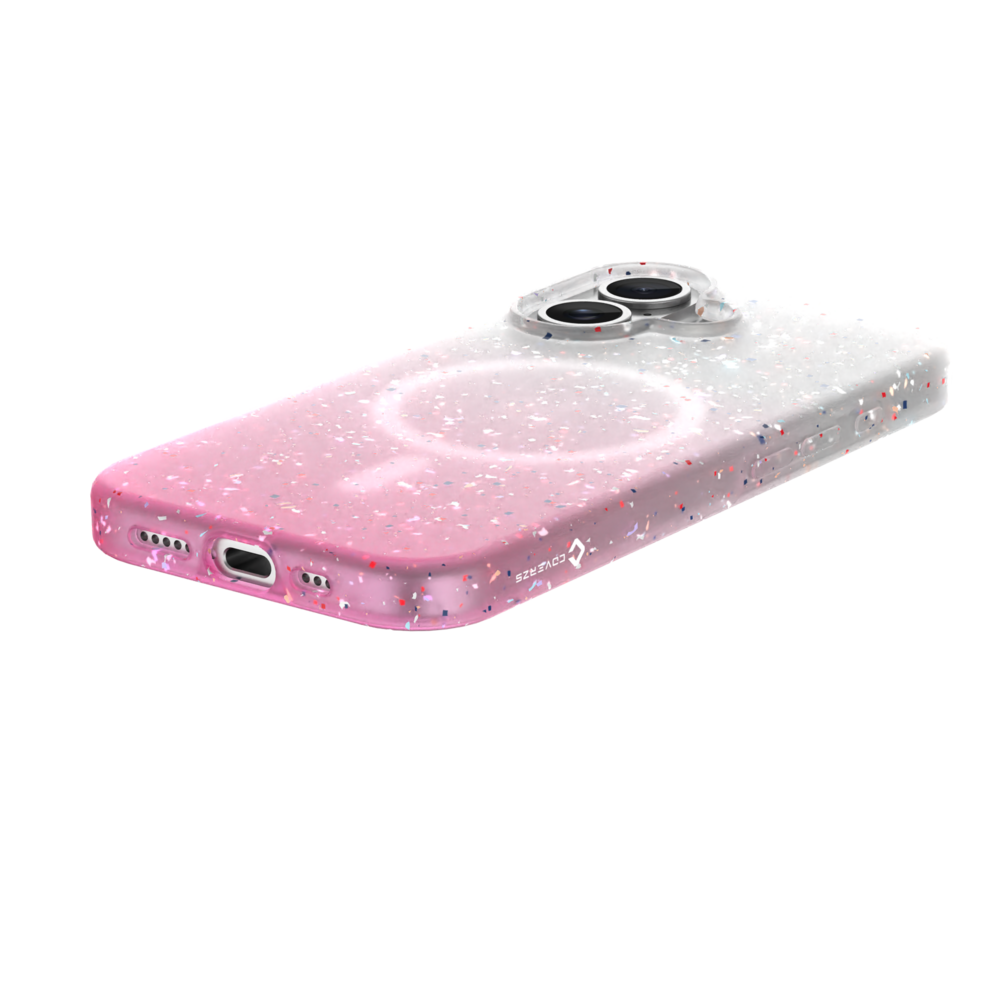 Coverzs Coverzs iPhone 17 gerecycled MagSafe hoesje (roze)